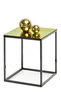 Konferenčný stolík Bella M (zlatá + čierna)