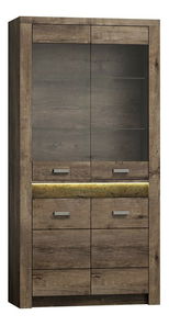 Vitrina N3 Nadenas (tamni jasen)