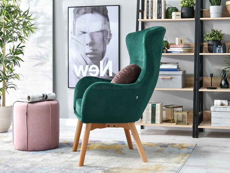 Fotoliu Leto (verde + fag)