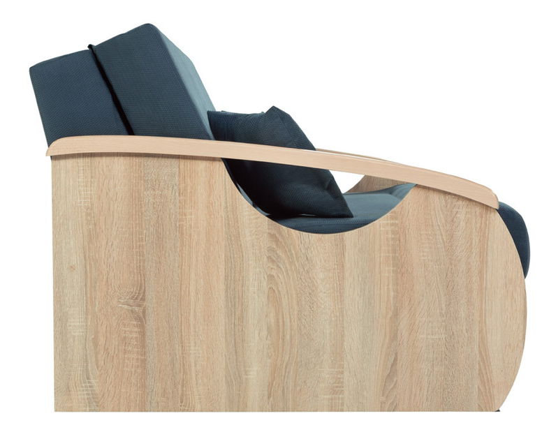 Canapea două locuri Ida II 2FBKA (Albastru închis)