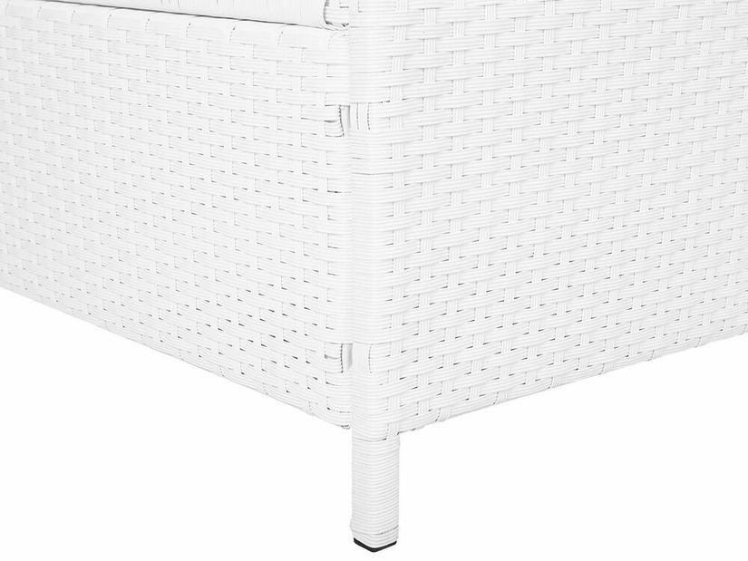 Záhradné lehátko Torino (biela)