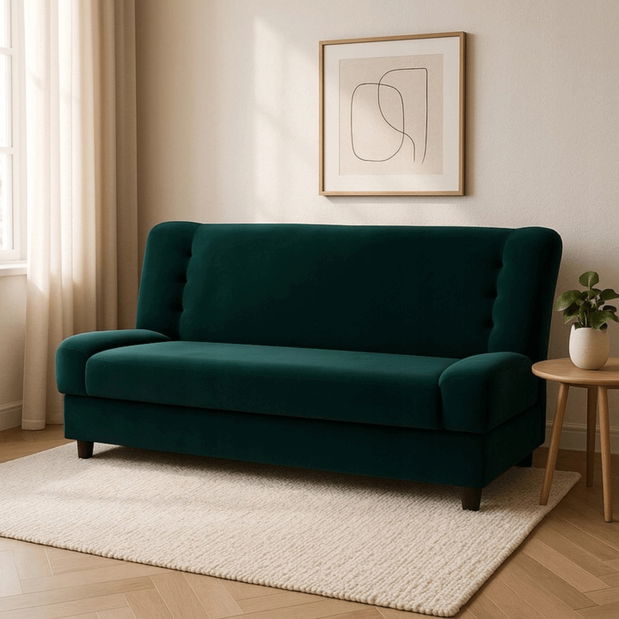 Kanapé Panino (sötétzöld)