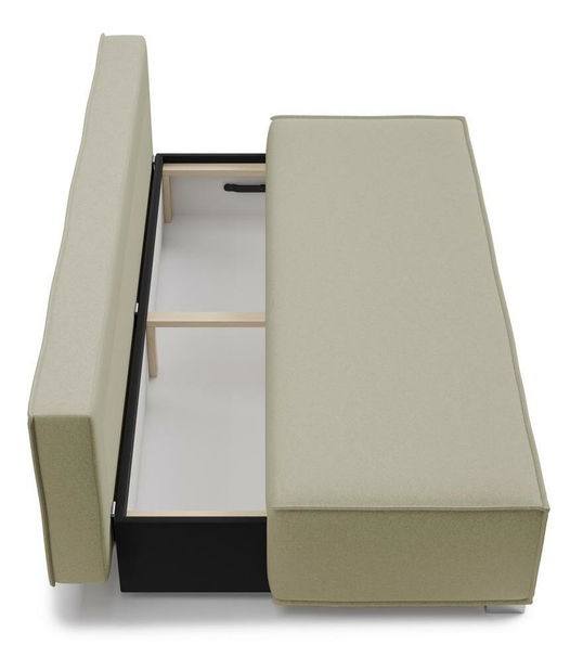 Canapea trei locuri Bale (bej + argintiu)