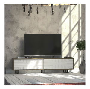 TV stolić/ormarić Askalia (hrast + bijela)