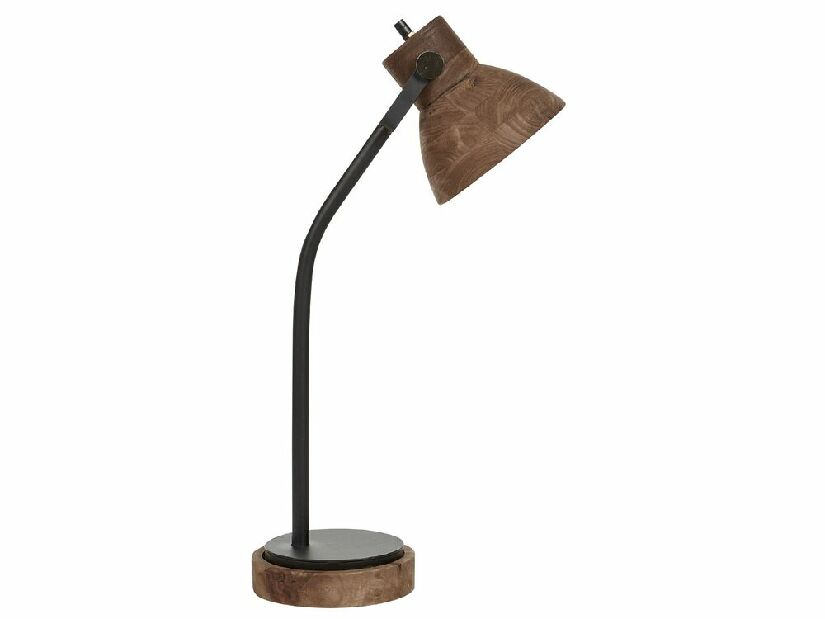 Stolná lampa Kolza (tmavé drevo)