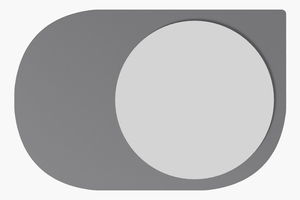 Zrkadlo Puble (antracit)