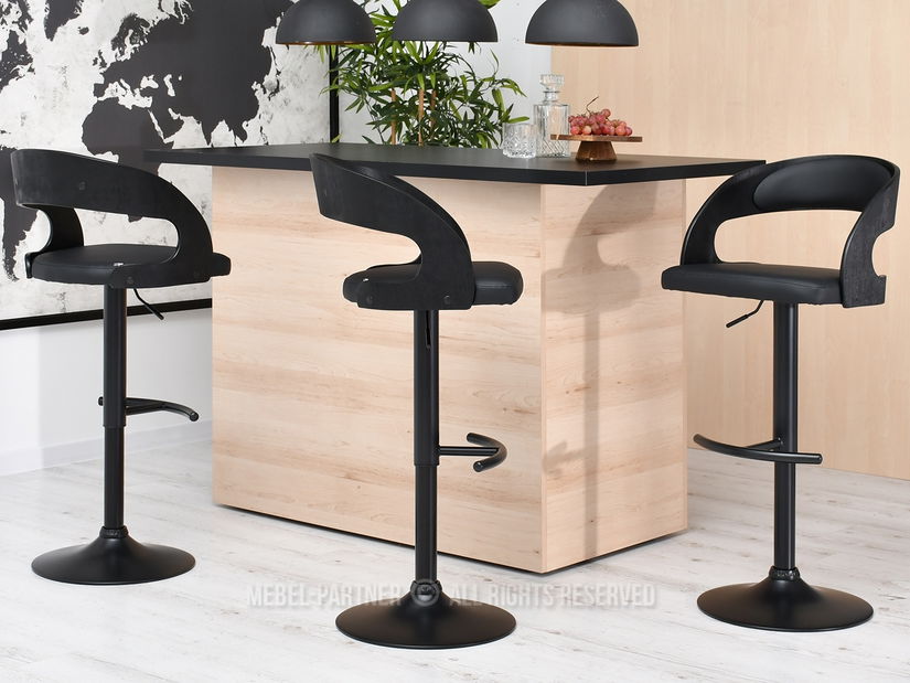 Scaun Honolulu (negru)