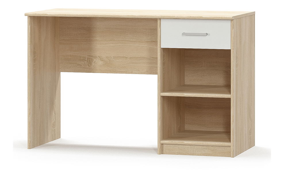 Masă de scris Terrell (Stejar sonoma + alb)