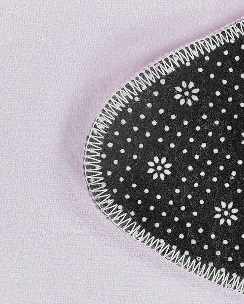 Detský koberec 120 x 120 cm Siur (ružová)