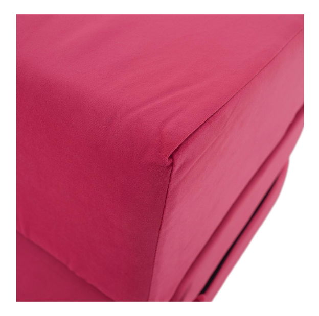 Rozkladacie kreslo Viajado (tmavoružová) 