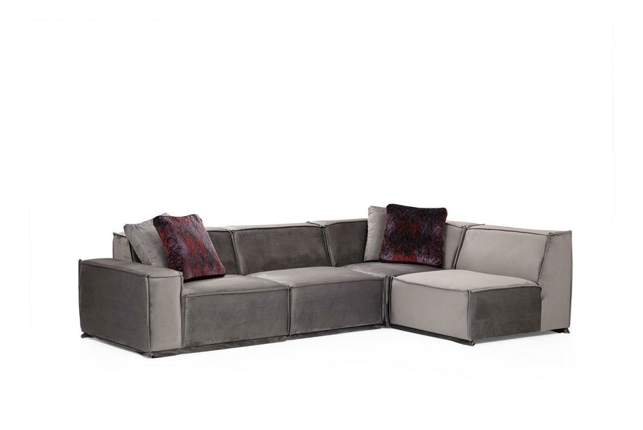 Sarokkanapé Legaletta 7 (szürke) (J)