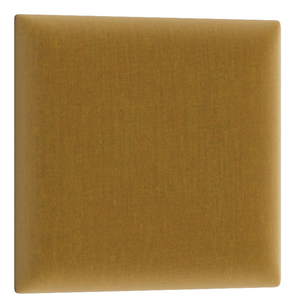 Čalúnený panel Quadra 30x30 cm (horčicová)