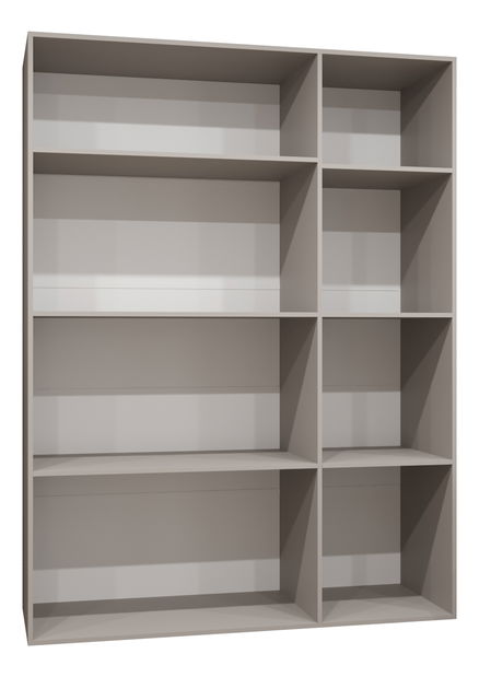 Ruhásszekrény 150 cm Mirabella 2 (kasmír + fekete)