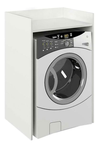 Ormarić za perilicu rublja Vato (bijela)