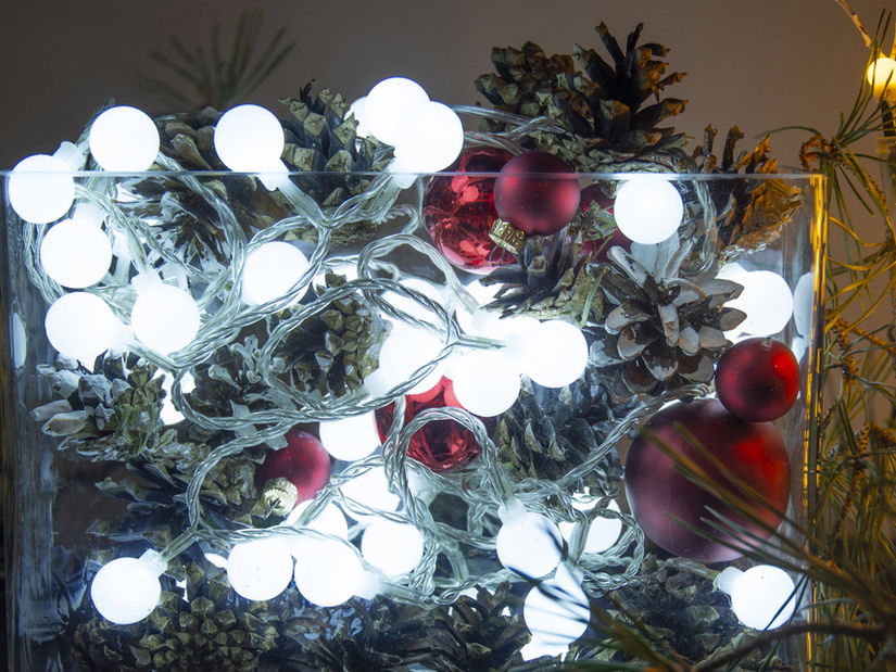 Božićni rasvjetni lanac maxi cherry Retlux RXL 282