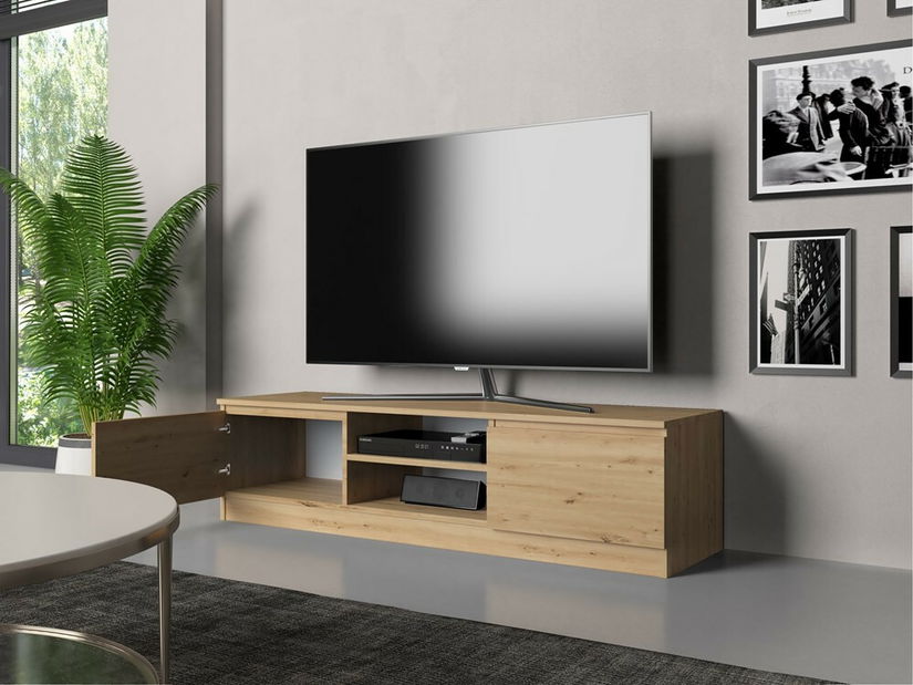 TV szekrény Musecalo 140 (artisan tölgy)