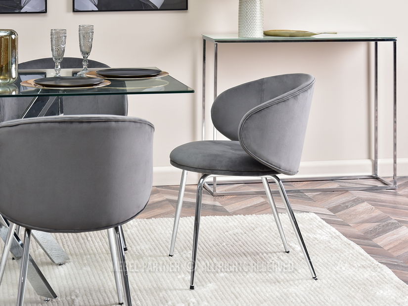 Stolica Carmen (grafit + crna)