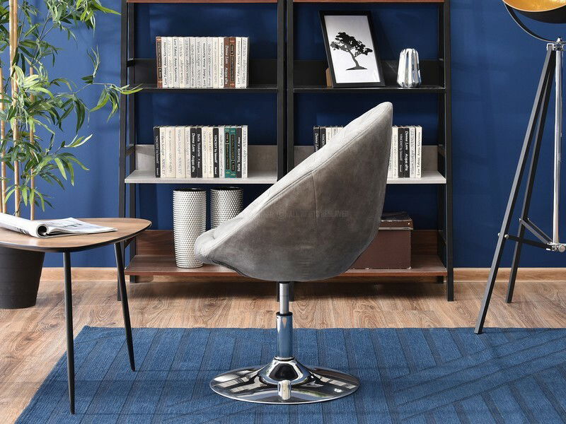 Fotel Lush 3 (szürke + fekete)