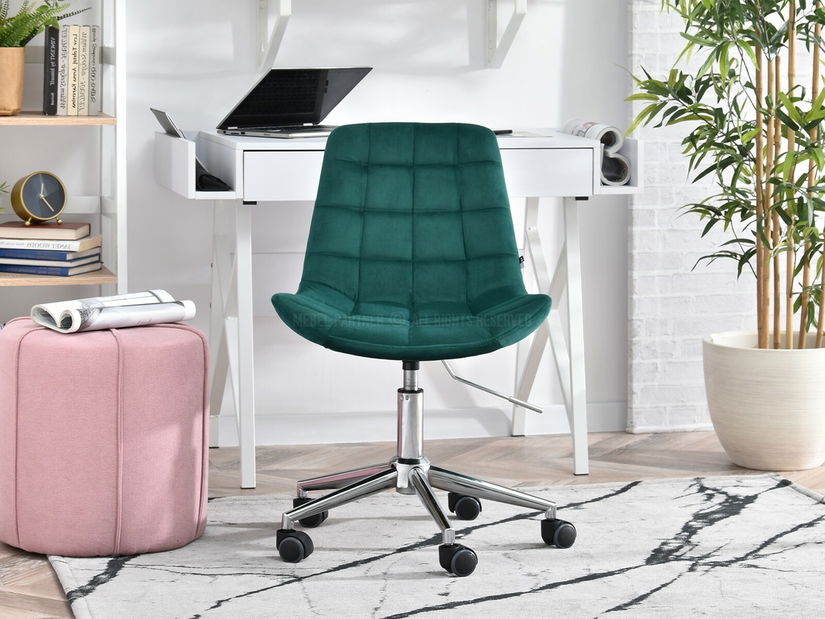 Stolička Eleanor (zelená + čierna)