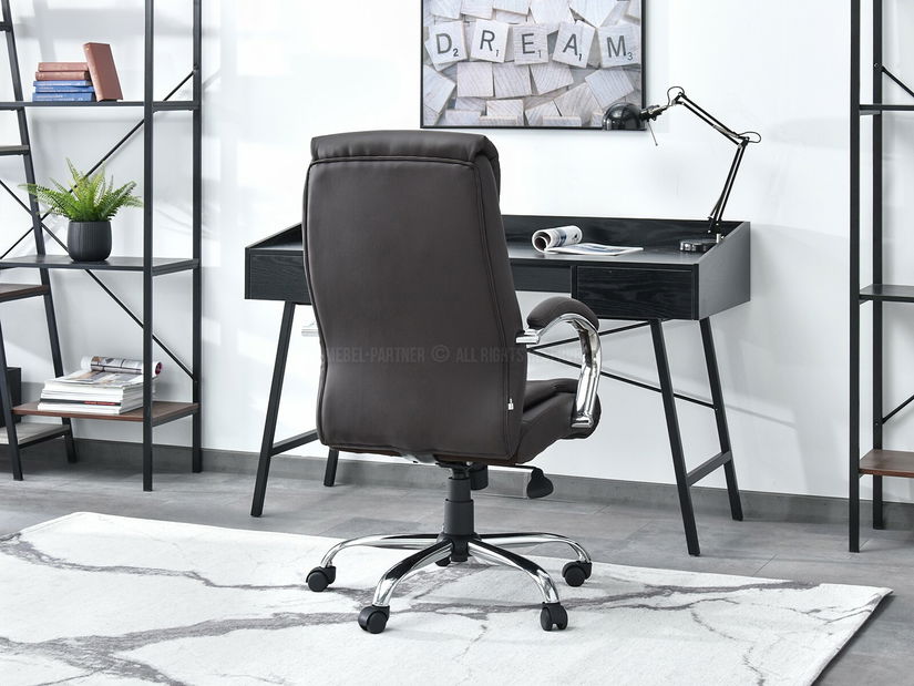 Fotoliu Luxus (maro + crom)