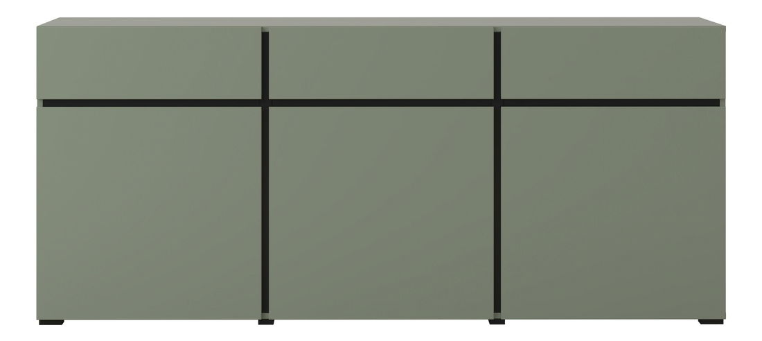 Comodă Crossroad G43 (pin verde + negru)