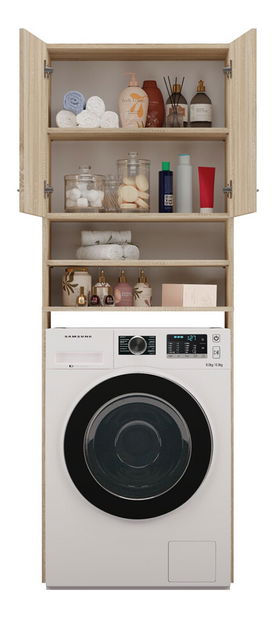 Skrinka nad práčku Perdieron 1 (dub sonoma)