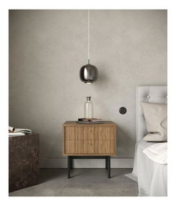 Noćni stolić Oscar O3 (orah + crna)