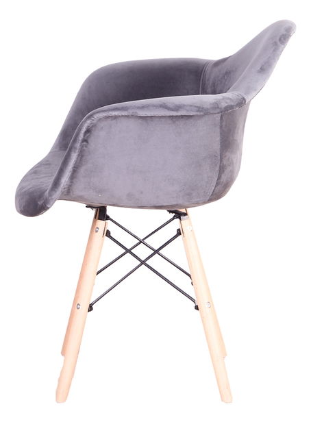 Moderna fotelja Dario (sivo smeđa)