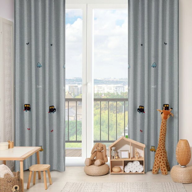 Zavjesa 140x250 cm Arvin (srebrna)