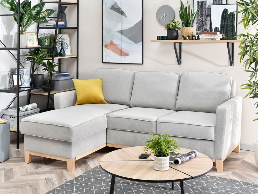 Sarokkanapé Biblioteca (szürke)