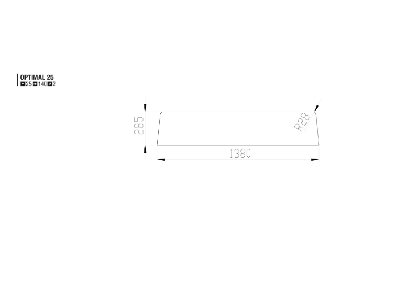 Separator de cameră Optimal 25