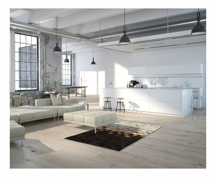 Covor din piele de lux 140x200 cm Koza typ 7 