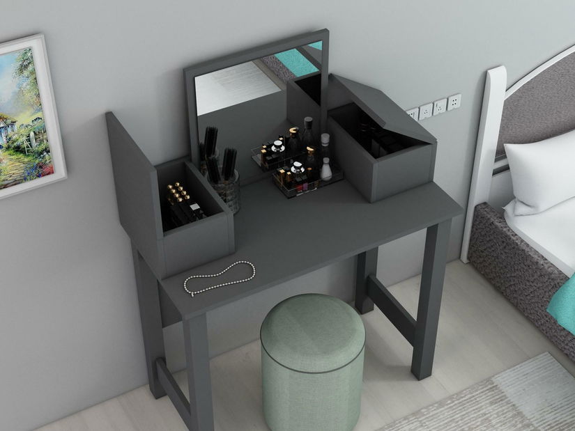 Konzolový stolík Asir Lorry (antracit)