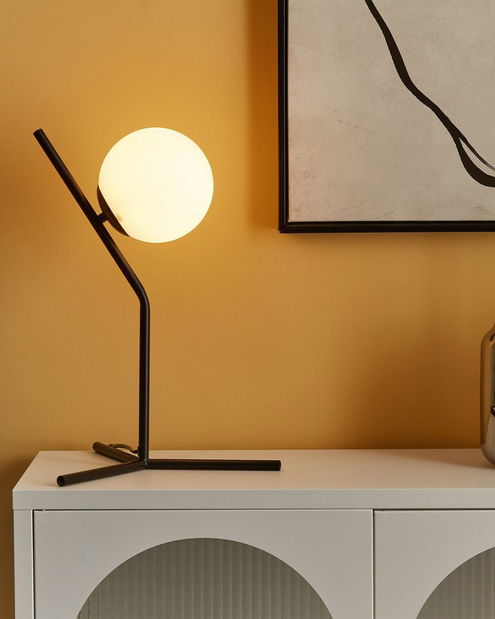 Stolná lampa 45 cm Wivarium (biela + čierna) 