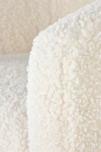 Fotoliu relax Goldie (Crem + Auriu)