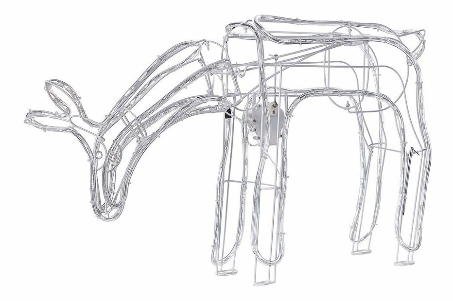 Vonkajšia dekorácia srnka Kriza (biela)