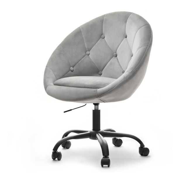 Kreslo Lush 4 (sivá + čierna)