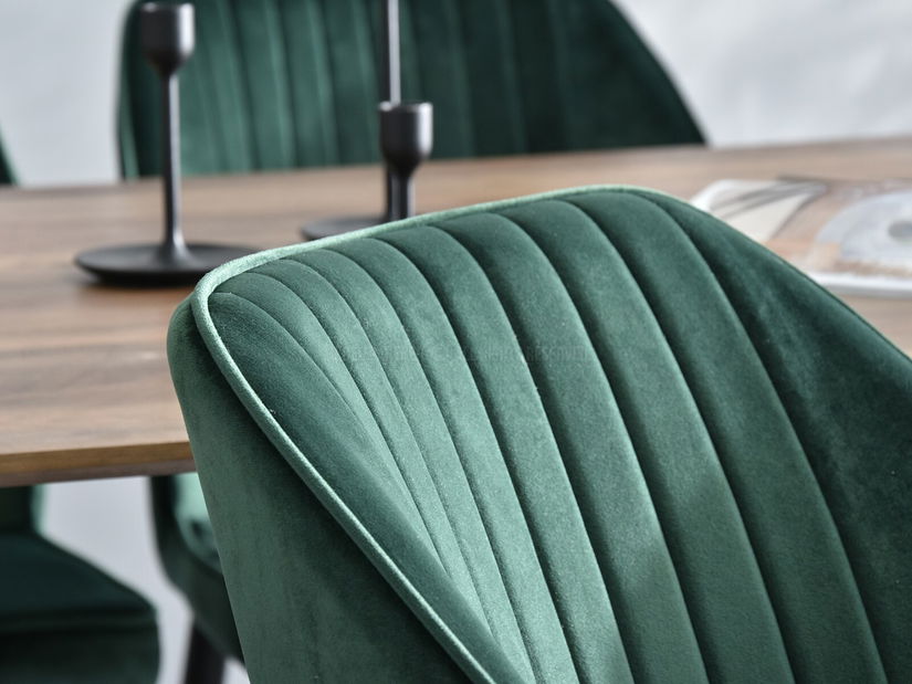 Scaun Greta K (verde + negru)