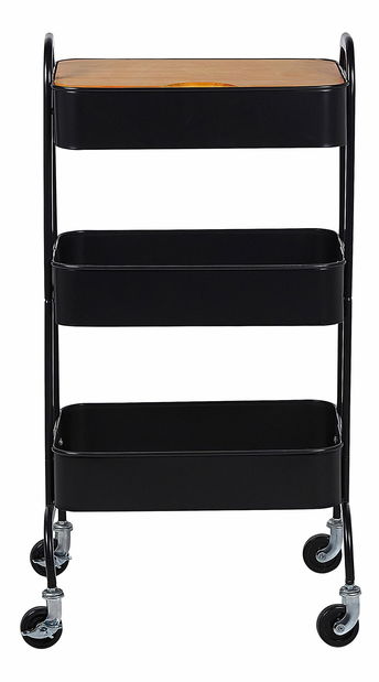 Kolica za serviranje LANCA (crna)