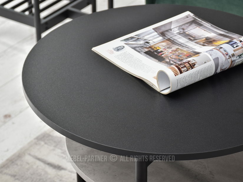 Măsuță de cafea Lorelail Xl (negru)