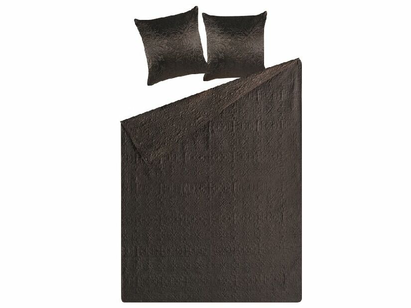 Set de cuvertură de pat și 2 perne 140 x 210 cm Rockdale (maro) 