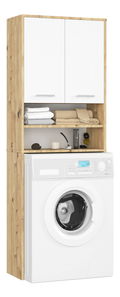 Mosógép feletti szekrény Fulgor 2D (artisan tölgy + fehér)