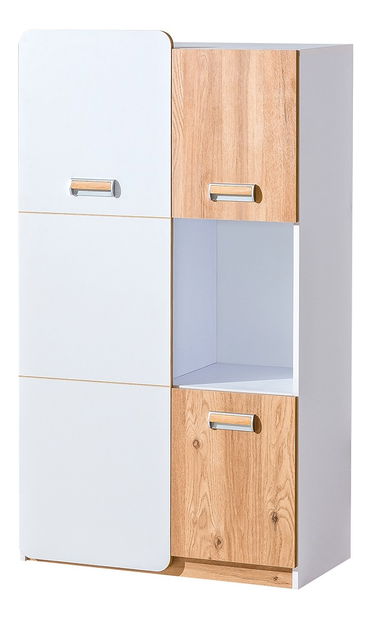 Ormarić Lavendon L5 (hrast nash + bijela) 