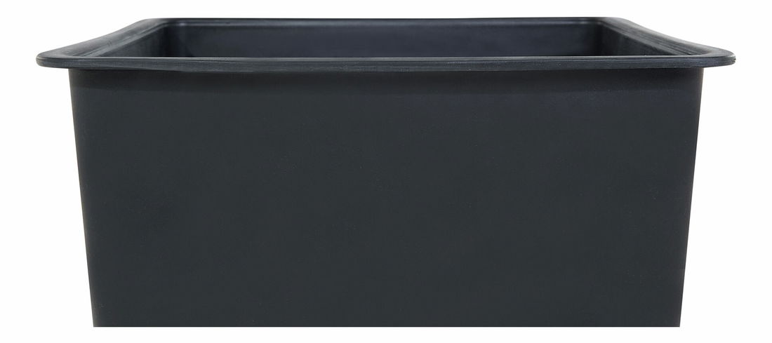 Virágtartó szett 3 db ERANTHA 42 cm (műanyag) (fekete)