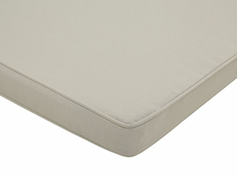 Vrtna klupa 160 cm VESTFOLD (drvo) (bež jastuk)