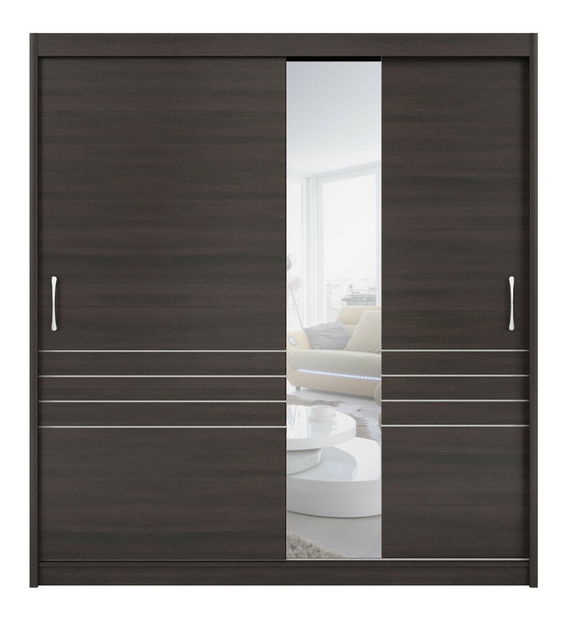 Dulap de haine Elda F38/200/32 (Wenge)