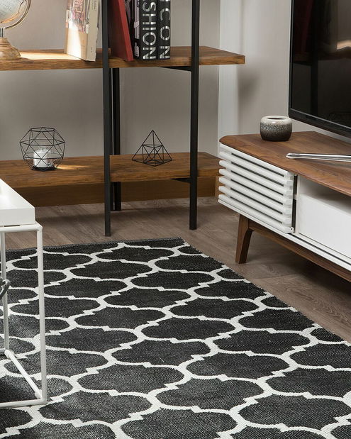 Koberec 200 cm Adelana (čierna)