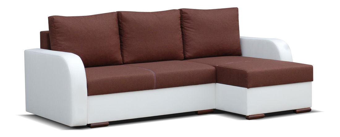 Colțar Flora (Maro + Alb) (D)