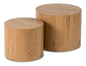 Set 2 mese de cafea Liloo (stejar)