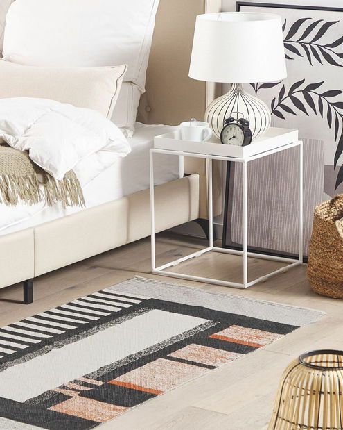 Koberec 80 x 150 cm Kanki (viacfarebná)